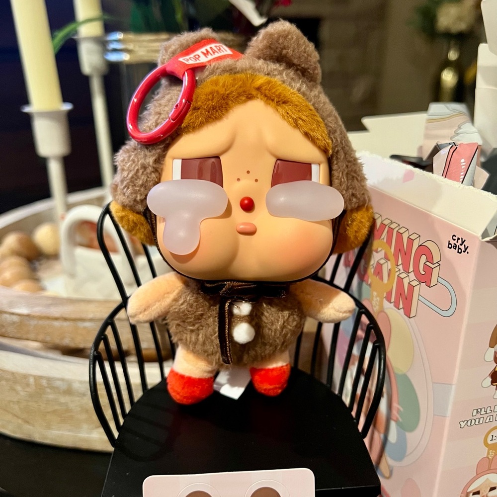 POPMART Crybaby Crying Again Plush Series Love Make Us Cry